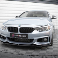 Maxton Design - Front Splitter V.1 BMW 4 Coupe / Gran Coupe / Cabrio M-Pack F32 / F36 / F33