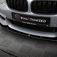 Maxton Design - Front Splitter V.1 BMW 4 Coupe / Gran Coupe / Cabrio M-Pack F32 / F36 / F33