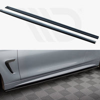 Maxton Design - SIDE SKIRTS SPLITTERS BMW 4 F32 M-SPORT (2013-2016)