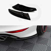 Maxton Design - REAR SIDE SPLITTERS V.1 VW GOLF 7 R / R-LINE