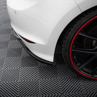 Maxton Design - REAR SIDE SPLITTERS V.1 VW GOLF 7 R / R-LINE