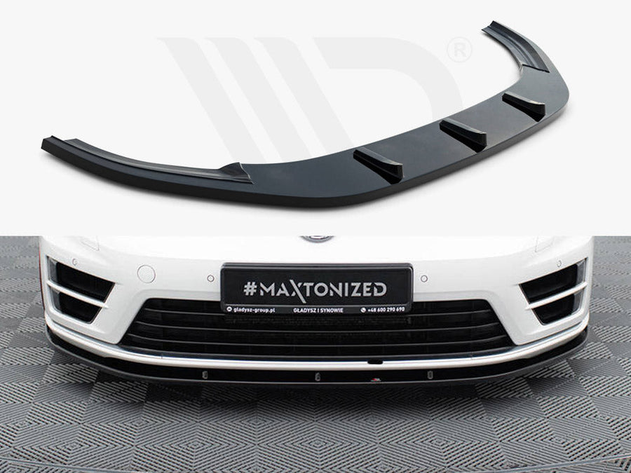 Maxton Design - VW Golf R MK 7 (2013-2016) Front Splitter