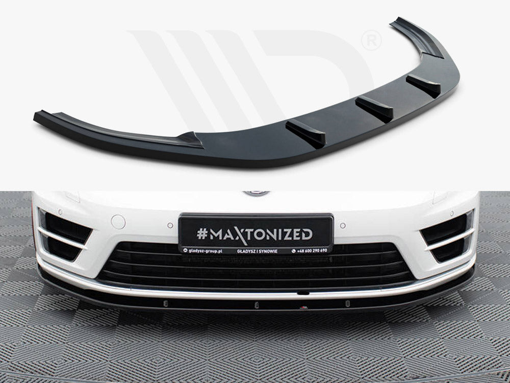 Maxton Design - VW Golf R MK 7 (2013-2016) Front Splitter