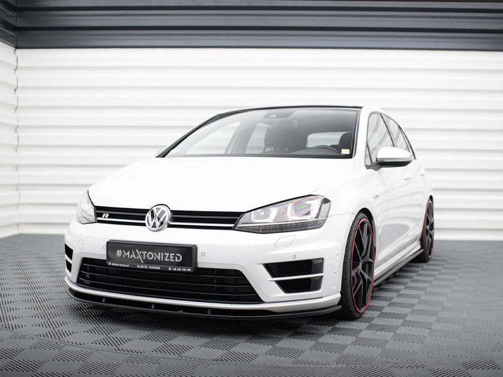 Maxton Design - VW Golf R MK 7 (2013-2016) Front Splitter