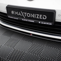 Maxton Design - Front Splitter V.2 VW Golf R / R-Line Mk7