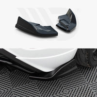 Maxton Design - Rear Side Splitters V.2 Ford Fiesta ST Mk7 Facelift