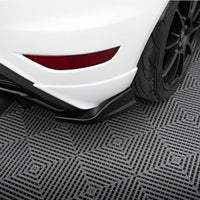 Maxton Design - Rear Side Splitters V.2 Ford Fiesta ST Mk7 Facelift