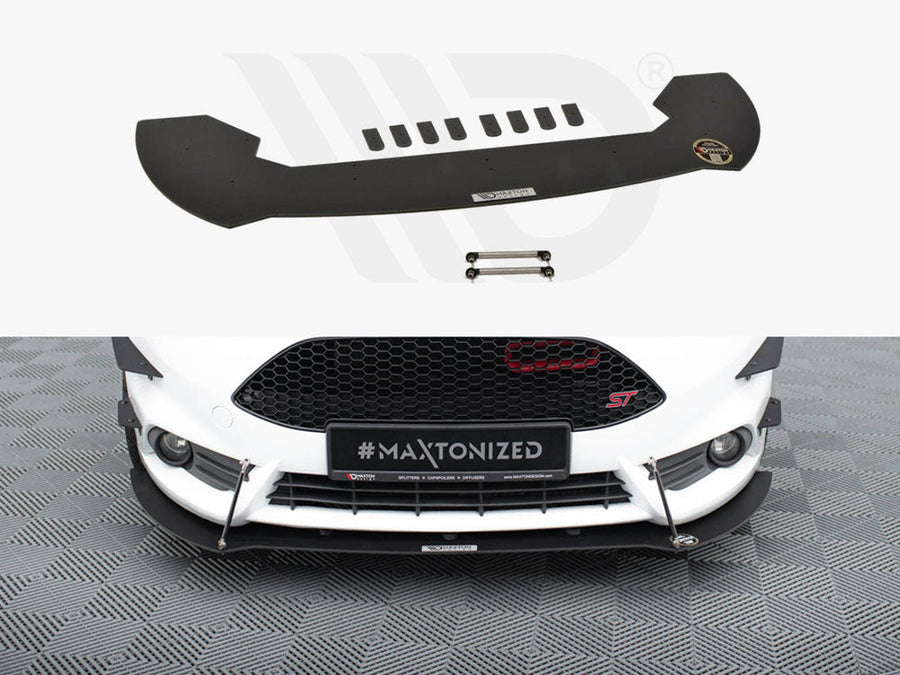 **CLEARANCE** Maxton Design - Front racing splitter Fiesta MK7 ST Facelift (NO RETURN)