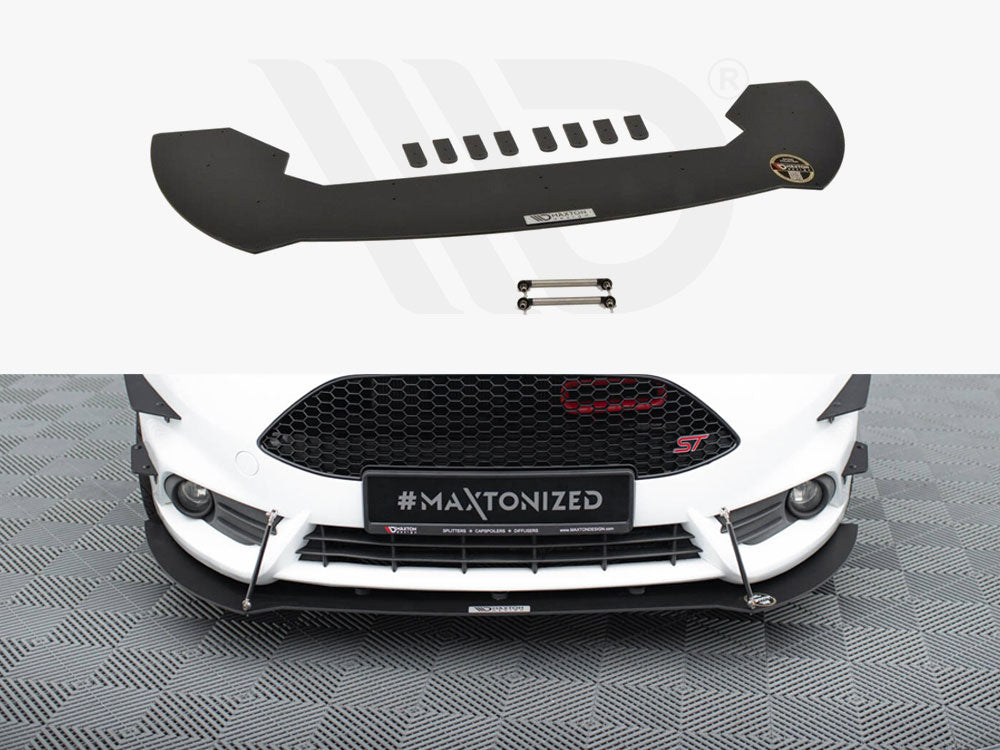 **CLEARANCE** Maxton Design - Front racing splitter Fiesta MK7 ST Facelift (NO RETURN)