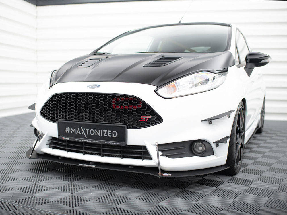 **CLEARANCE** Maxton Design - Front racing splitter Fiesta MK7 ST Facelift (NO RETURN)