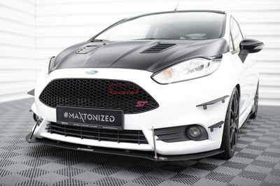**CLEARANCE** Maxton Design - Front racing splitter Fiesta MK7 ST Facelift (NO RETURN)