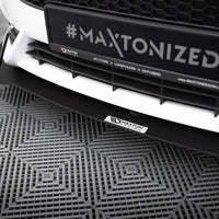 Maxton Design - Front racing splitter Fiesta MK7 ST Facelift