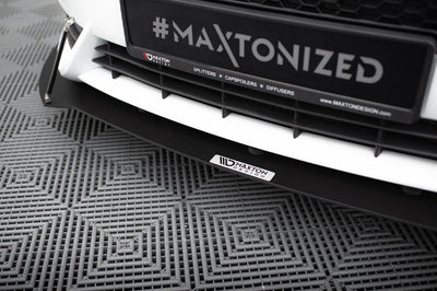 **CLEARANCE** Maxton Design - Front racing splitter Fiesta MK7 ST Facelift (NO RETURN)