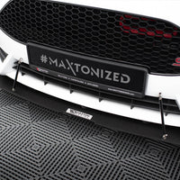 Maxton Design - Front racing splitter Fiesta MK7 ST facelift (With wings)