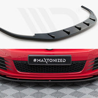 Maxton Design - Front Splitter VER.2 VW GOLF MK6 GTI