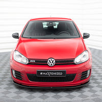Maxton Design - FRONT SPLITTER VER.2 VW GOLF VI GTI