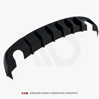 Maxton Design - REAR VALANCE AUDI A5 S-LINE COUPE / SPORTBACK 8T FACELIFT (VERSION WITH SINGLE EXHAUSTS ON BOTH SIDES)