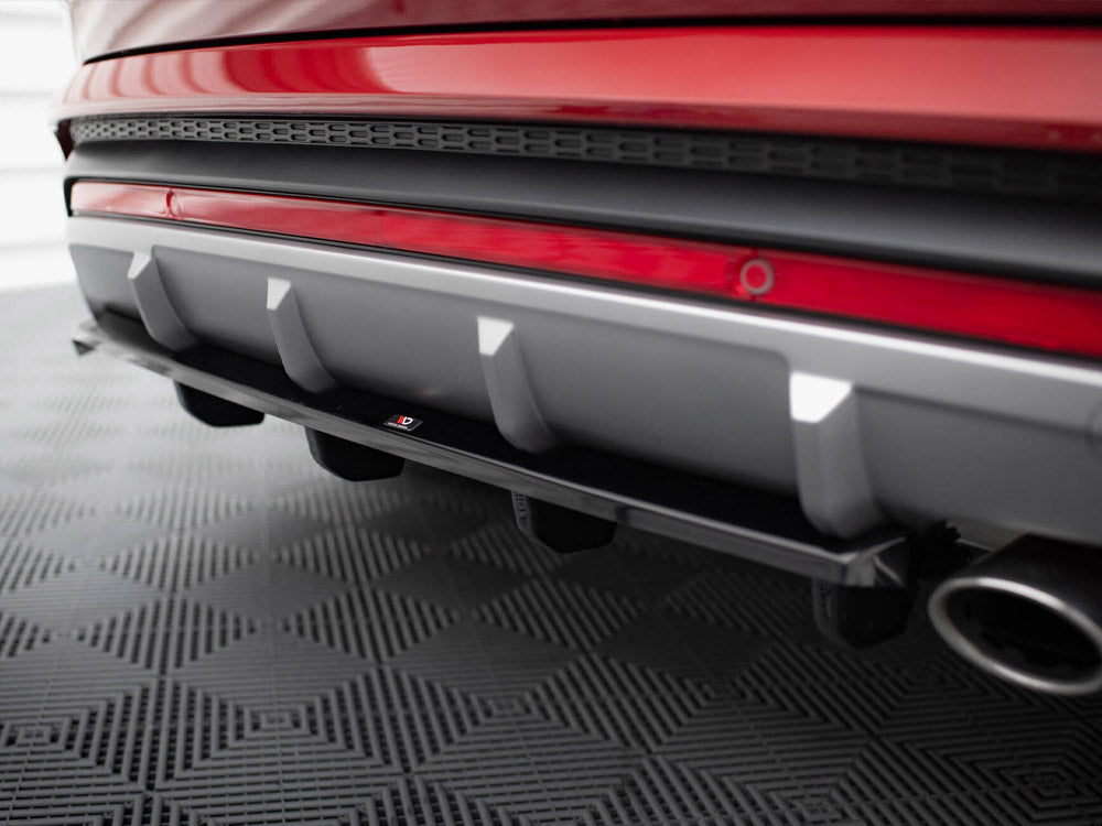 Maxton Design - CENTRAL REAR SPLITTER (VERTICAL BARS) HYUNDAI TUCSON N-LINE MK4