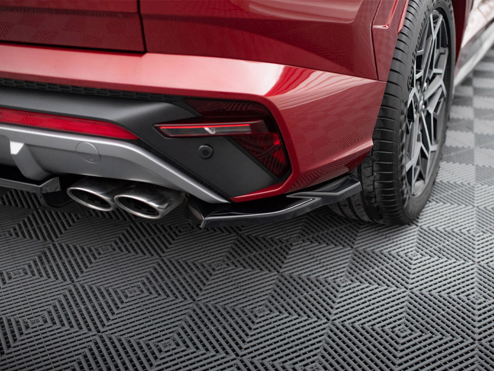 Maxton Design - CENTRAL REAR SPLITTER (VERTICAL BARS) HYUNDAI TUCSON N-LINE MK4