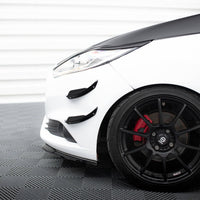 Maxton Design - Front Bumper Wings (Canards) Ford Fiesta ST Mk7 Facelift