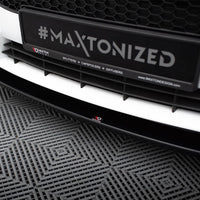 Maxton Design - FRONT SPLITTER V.2 FIESTA MK7 ST FACELIFT 2013-UP