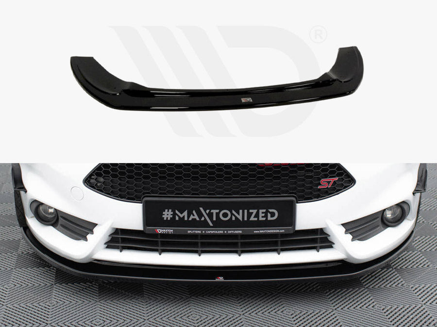 Maxton Design - FRONT SPLITTER V.2 FIESTA MK7 ST FACELIFT 2013-UP