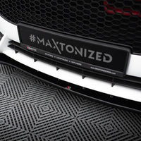 Maxton Design - FRONT SPLITTER V.1 FIESTA MK7 ST FACELIFT 2013-2017