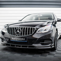 Maxton Design - FRONT SPLITTER MERCEDES E63 AMG SEDAN W212 FACELIFT