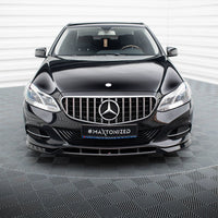 Maxton Design - FRONT SPLITTER MERCEDES E63 AMG SEDAN W212 FACELIFT