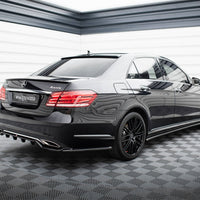 Maxton Design - Rear Splitter (Vertical Bars) Mercedes-Benz E W212 Facelift