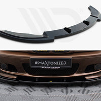 Maxton Design - FRONT SPLITTER BMW 3 E46 MPACK COUPE