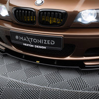 Maxton Design - FRONT SPLITTER BMW 3 E46 MPACK COUPE