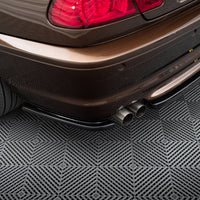 Maxton Design - Central Rear Splitter (Vertical Bars) BMW 3 E46 Coupe M-Pack