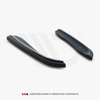 Maxton Design - REAR SIDE SPLITTERS BMW 3 E46 MPACK COUPE