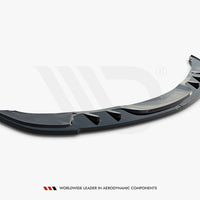 Maxton Design - Front Splitter V.1 BMW 3 Sedan / Touring M-Sport E90 / E91 Facelift