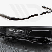 Maxton Design - CENTRAL REAR SPLITTER (VERTICAL BARS) BMW M760E G70