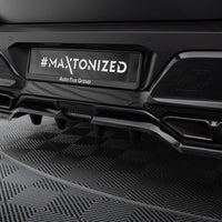 Maxton Design - CENTRAL REAR SPLITTER (VERTICAL BARS) BMW M760E G70