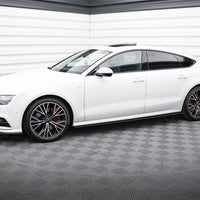 Maxton Design - SIDE SKIRTS DIFFUSERS AUDI S7 / A7 S-LINE C7 FL (2014-2017)