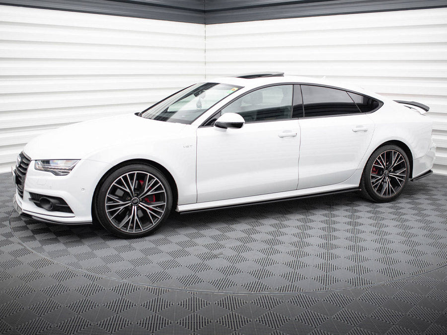 Maxton Design - SIDE SKIRTS DIFFUSERS AUDI S7 / A7 S-LINE C7 FL (2014-2017)