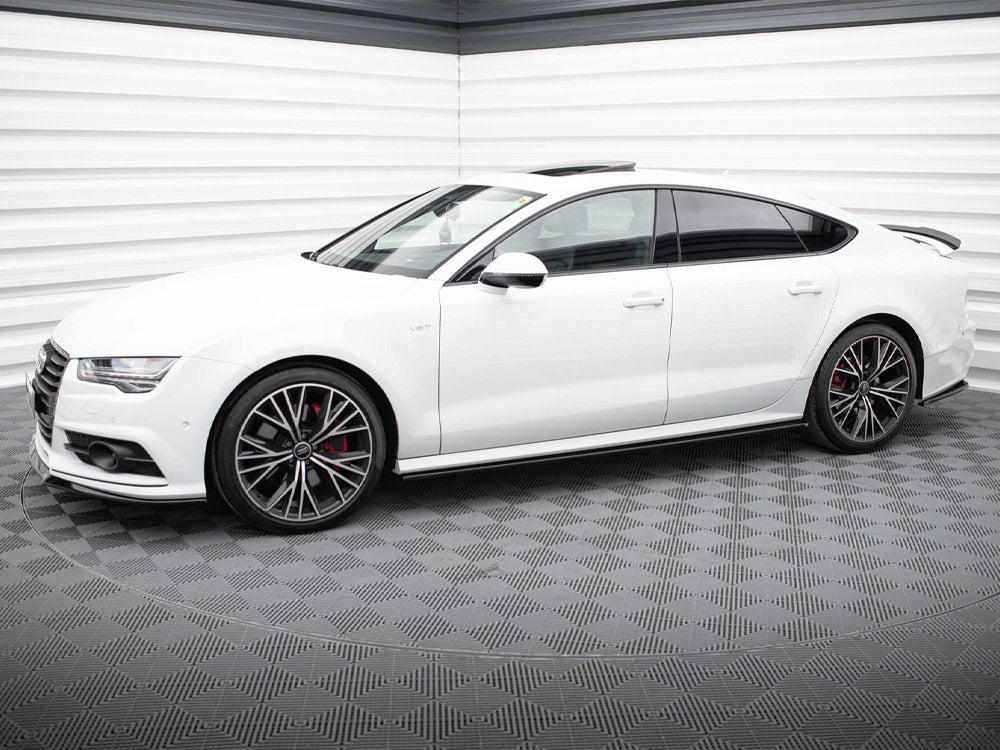 Maxton Design - SIDE SKIRTS DIFFUSERS AUDI S7 / A7 S-LINE C7 FL (2014-2017)
