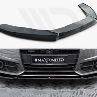 Maxton Design - Front Splitter V.1 Audi A6 / A6 C7 S-Line / S6 C7 Facelift