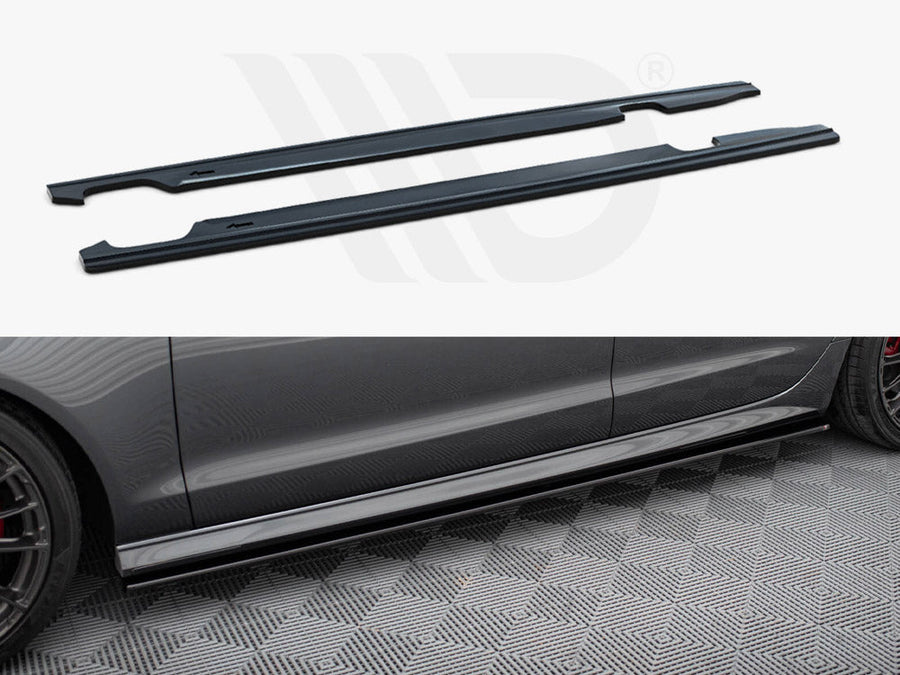 Maxton Design - Side Skirts Diffusers Audi A6 / A6 C7 S-Line / S6 C7 Facelift
