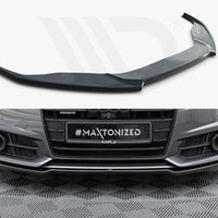 Maxton Design - Front Splitter V.2 Audi A6 / A6 C7 S-Line / S6 C7 Facelift