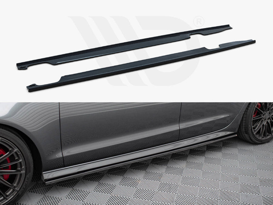 Maxton Design - SIDE SKIRT DIFFUSERS AUDI S6/ A6 S-LINE C7 FACELIFT