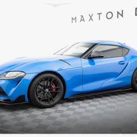 Maxton Design - SIDE SKIRTS DIFFUSERS V.2 TOYOTA SUPRA MK5 (2019-)