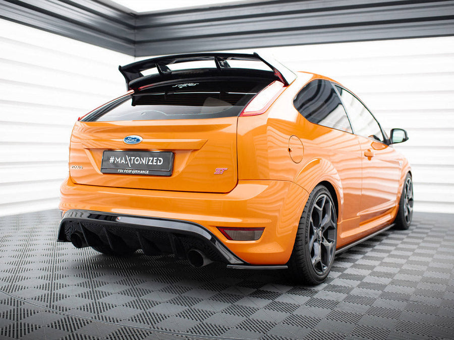 Maxton Design - REAR SIDE SPLITTERS V.2 FORD FOCUS II ST FACELIFT