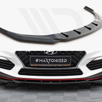 Maxton Design - FRONT SPLITTER V.4 HYUNDAI I30 N MK3 HATCHBACK/ FASTBACK (2017-)