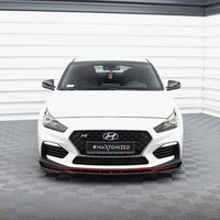Maxton Design - FRONT SPLITTER V.4 HYUNDAI I30 N MK3 HATCHBACK/ FASTBACK (2017-)
