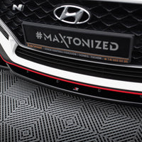 Maxton Design - FRONT SPLITTER V.4 HYUNDAI I30 N MK3 HATCHBACK/ FASTBACK (2017-)