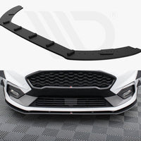 Maxton Design - STREET PRO DURABILITY FRONT SPLITTER FORD FIESTA MK8/8.5 ST / ST-LINE (2017-)